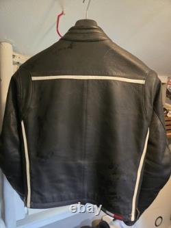 Ducati leather motorcycle jacket