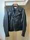 EPAULET x GOLDEN BEAR LEATHER Jacket sz M Black Pefecto style