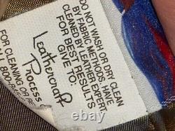 EUC Schott NYC Perfecto 585 Brown Leather Motorcycle Jacket Men's Large