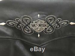 EUC! Womens XL HARLEY DAVIDSON Leather Motorcycle Jacket