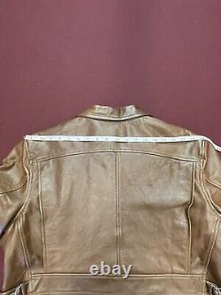 Eastman Leather ELMC Havana Californian Horsehide Jacket Size 44