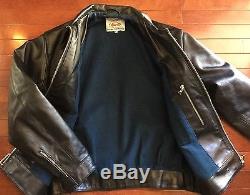 Eastman Leather HORSEHIDE Ostmann WWII German Flying jacket sz 42