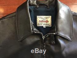 Eastman Leather HORSEHIDE Ostmann WWII German Flying jacket sz 44