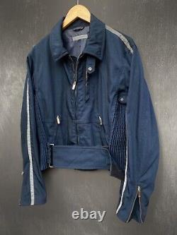 Emporio Armani Vintage biker nylon jacket size M/L made in italy