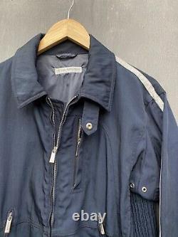 Emporio Armani Vintage biker nylon jacket size M/L made in italy