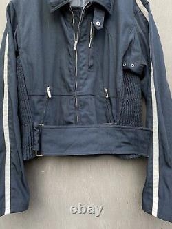 Emporio Armani Vintage biker nylon jacket size M/L made in italy