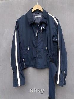 Emporio Armani Vintage biker nylon jacket size M/L made in italy