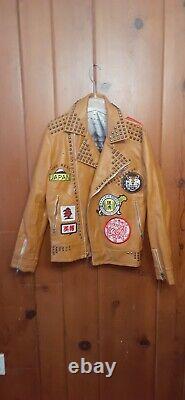 Eternity BC/AD Leather Hanshin Tigers jacket sz. S