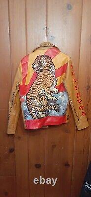 Eternity BC/AD Leather Hanshin Tigers jacket sz. S