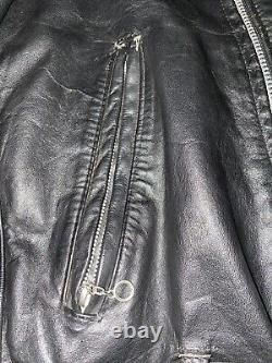 Excelled leather jacket vintage 38