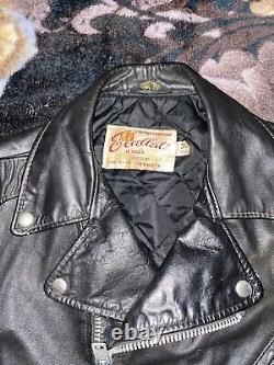 Excelled leather jacket vintage 38