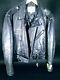 Extremely Rare Vintage Metallica Roadie Leather Bomber Jacket Mint Condition