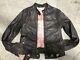Ezra Fitch Cafe Soft Leather Motorcycle Jacket Small Abercrombie Fitch Rare Used