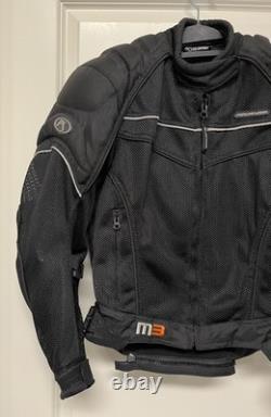 FIELDSHEER M3 Phoslite Motorcycle Jacket Size XS Padded with Rain Guard Jacket