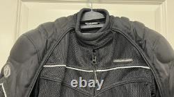 FIELDSHEER M3 Phoslite Motorcycle Jacket Size XS Padded with Rain Guard Jacket