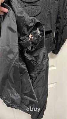 FIELDSHEER M3 Phoslite Motorcycle Jacket Size XS Padded with Rain Guard Jacket