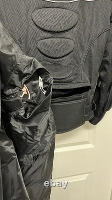 FIELDSHEER M3 Phoslite Motorcycle Jacket Size XS Padded with Rain Guard Jacket