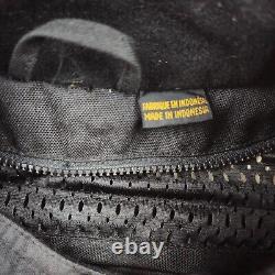 FIRSTGEAR Leather Motorcycle Jacket Speed Lined 3M Accent Rare Design Mens M