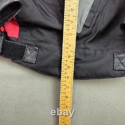 FIRSTGEAR Leather Motorcycle Jacket Speed Lined 3M Accent Rare Design Mens M