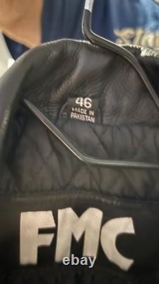 FMC Leather Motorcycle Jacket, Harley Davidson, Mens, Free Shipping