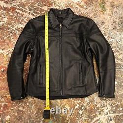 FMC Leather Motorcycle Jacket Size Medium