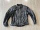 Fieldsheer Motorcycle Jacket Armor Shoulder Back Men's Size 46, Vintage