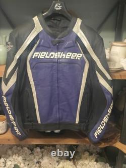 Fieldsheer Motorcycle Jacket Leather SIZE-XL New Never Used- Heavy Duty-F/S