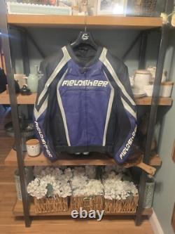 Fieldsheer Motorcycle Jacket Leather SIZE-XL New Never Used- Heavy Duty-F/S