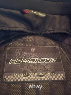 Fieldsheer Motorcycle Jacket Leather SIZE-XL New Never Used- Heavy Duty-F/S