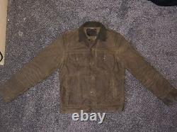 Filson Levis Collaboration Trucker Jacket Size Medium