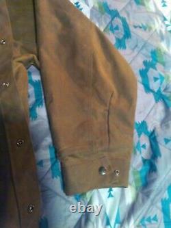 Filson Tin Cloth Cruiser Jacket Size XXXL