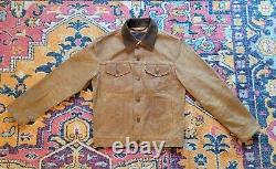 Filson x Levi's Trucker Jacket Tan USA Medium M Excellent