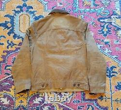 Filson x Levi's Trucker Jacket Tan USA Medium M Excellent