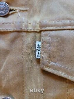 Filson x Levi's Trucker Jacket Tan USA Medium M Excellent