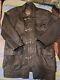 Fireman Clasp Leather Jacket Rare Vintage Dual Control Black Full Zip Durable