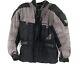 FirstGear Jacket Mens Large Kilimanjaro Hypertex Black Motorcycle Zip Snap Pad