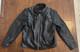 First Classics Men's Motorcycle Black Leather Jacket with Liner LARGE
