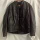 First Classics leather motorcycle jacket zippered vents, armor & removable liner