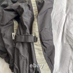 First Gear TPG Rainer Jacket Black Men's 2XL Black Armor Touring Motorcycle Pads