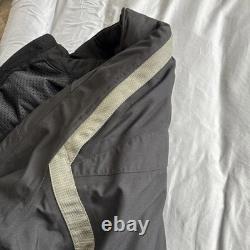 First Gear TPG Rainer Jacket Black Men's 2XL Black Armor Touring Motorcycle Pads
