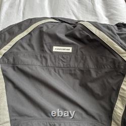 First Gear TPG Rainer Jacket Black Men's 2XL Black Armor Touring Motorcycle Pads