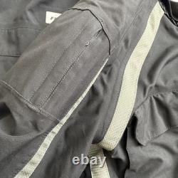 First Gear TPG Rainer Jacket Black Men's 2XL Black Armor Touring Motorcycle Pads
