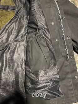 First MFG Co. Rough-neck heavy denim motorcycle jacket size 5X