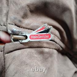 Firstgear Hein Gericke Brown Leather Motorcycle Jacket LE 237 Mens XL