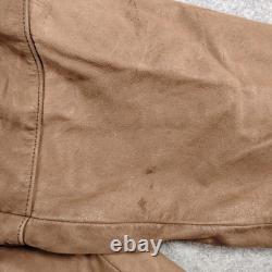Firstgear Hein Gericke Brown Leather Motorcycle Jacket LE 237 Mens XL