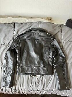 Five Star Horsehide Two Star Repro Leather Biker Jacket