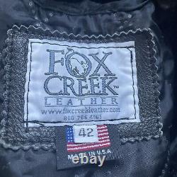 Fox Creek Leather Motorcycle Jacket