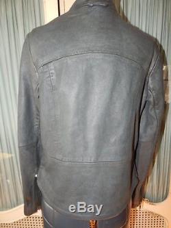 Free People Reminiscent Motorcycle Lamb Leather Jacket-8