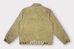 Freenote Cloth Riders Waxed Canvas Jacket Coat Mens Size XL Blanket Lined USA