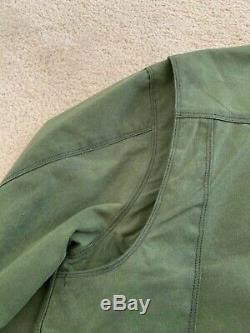 Freenote Cloth Waxed Riders Jacket Olive Size L Excellent Condition